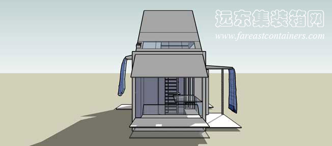 可变形的移动住所,二手集装箱货柜,集装箱活动房,住人集装箱房屋