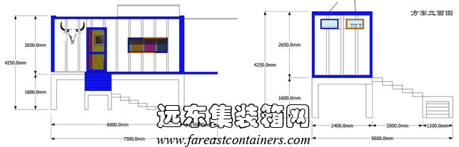 幸福哈达方案1,二手集装箱货柜,集装箱活动房,住人集装箱房屋