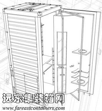 集装箱临时住宅,集装箱活动房屋,住人集装箱房屋,二手集装箱货柜