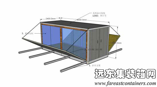 百变集装箱建筑,集装箱活动房屋,住人集装箱,二手集装箱