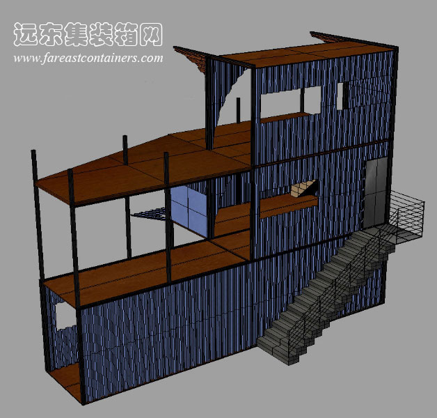 Container Home,集装箱住宅,集装箱房屋,集装箱建筑,集装箱活动房,住人集装箱