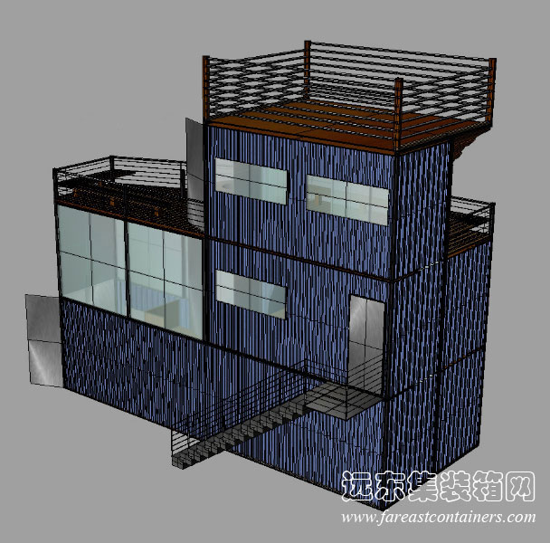 Container Home,集装箱住宅,集装箱房屋,集装箱建筑,集装箱活动房,住人集装箱