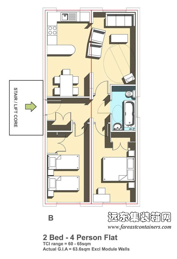 集装箱酒店房间布置方案,集装箱房屋,集装箱建筑,集装箱住宅,集装箱活动房,住人集装箱