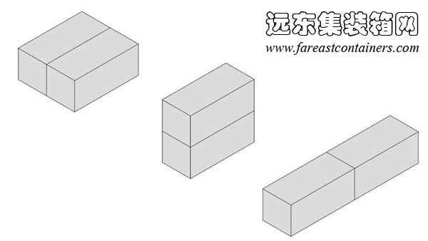 箱体的对齐式组合,集装箱房屋,集装箱建筑,集装箱住宅,集装箱活动房,住人集装箱