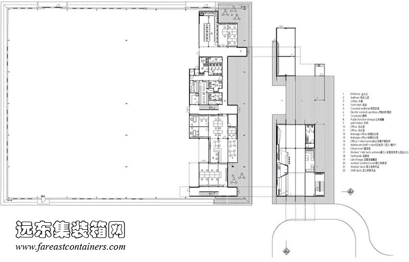 上海多利农庄平面设计图,集装箱建筑,集装箱房屋,集装箱住宅,集装箱活动房