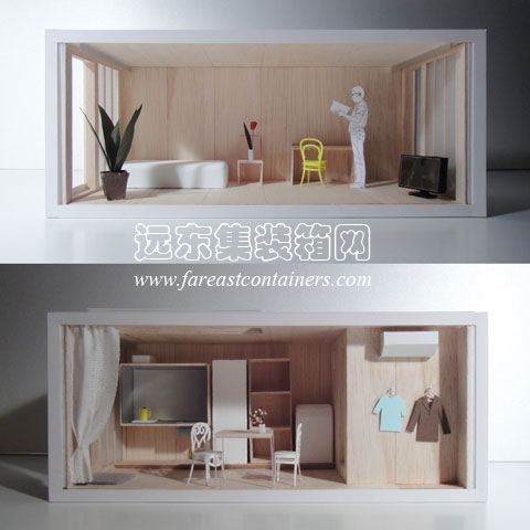 Ex-Container project,集装箱住宅,集装箱建筑,集装箱房屋,集装箱活动房