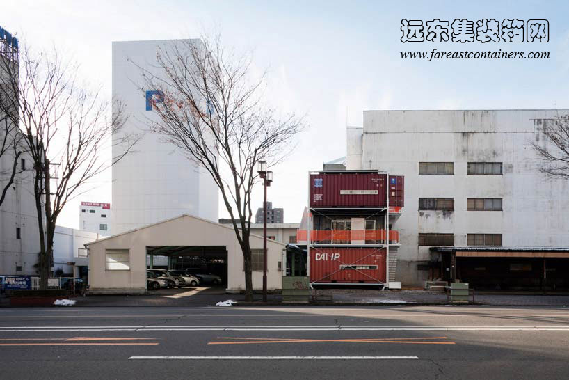 Sugoroku Office,集装箱住宅,集装箱建筑,集装箱房屋,集装箱活动房,住人集装箱