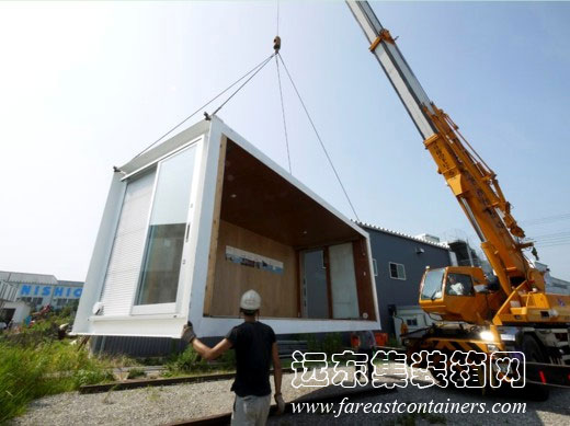 EX-Container 集装箱临时住宅建造案例,集装箱房屋,集装箱活动房,住人集装箱,集装箱住宅,集装箱建筑