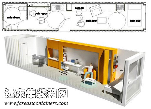 集装箱学生宿舍方案（侧入式）,集装箱房屋,集装箱活动房,住人集装箱,集装箱住宅,集装箱建筑