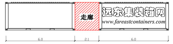 走廊使用附加结构,集装箱房屋,集装箱活动房,住人集装箱,集装箱住宅,集装箱建筑