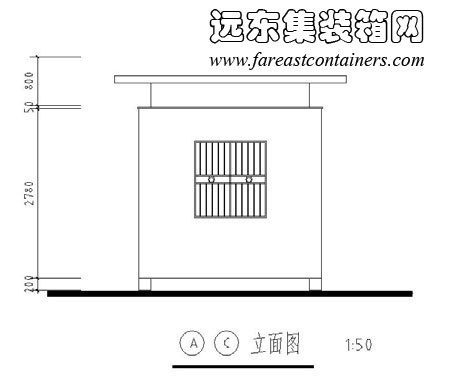 修正方案外观方案三AC立面图