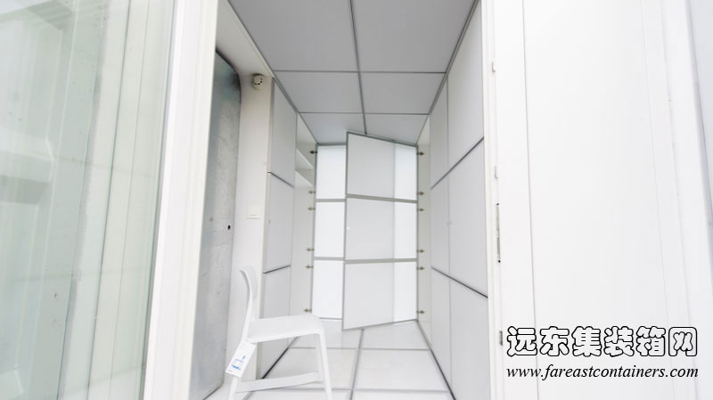 HUB 01 集装箱学生宿舍Compact units的室内,集装箱房屋,集装箱建筑,集装箱住宅