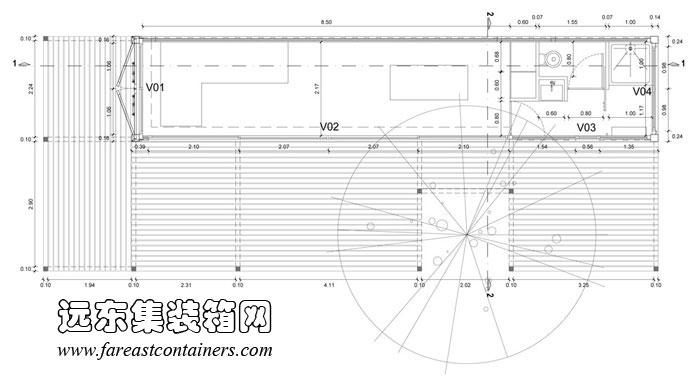 集装箱别墅平面设计图