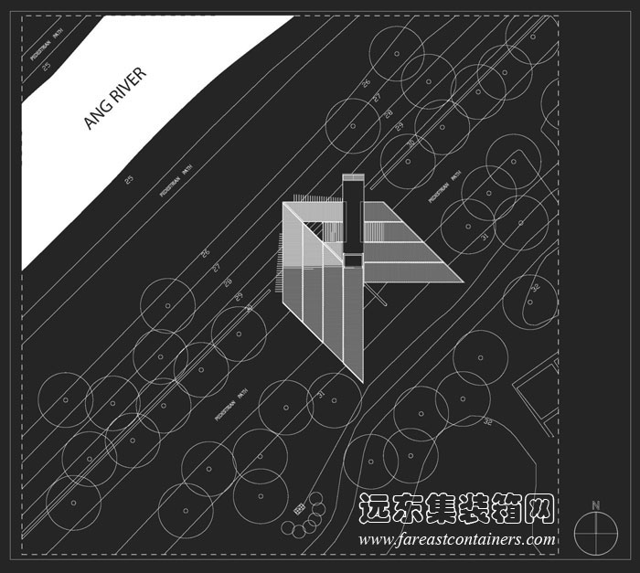 APAP open school 集装箱学校总平面图